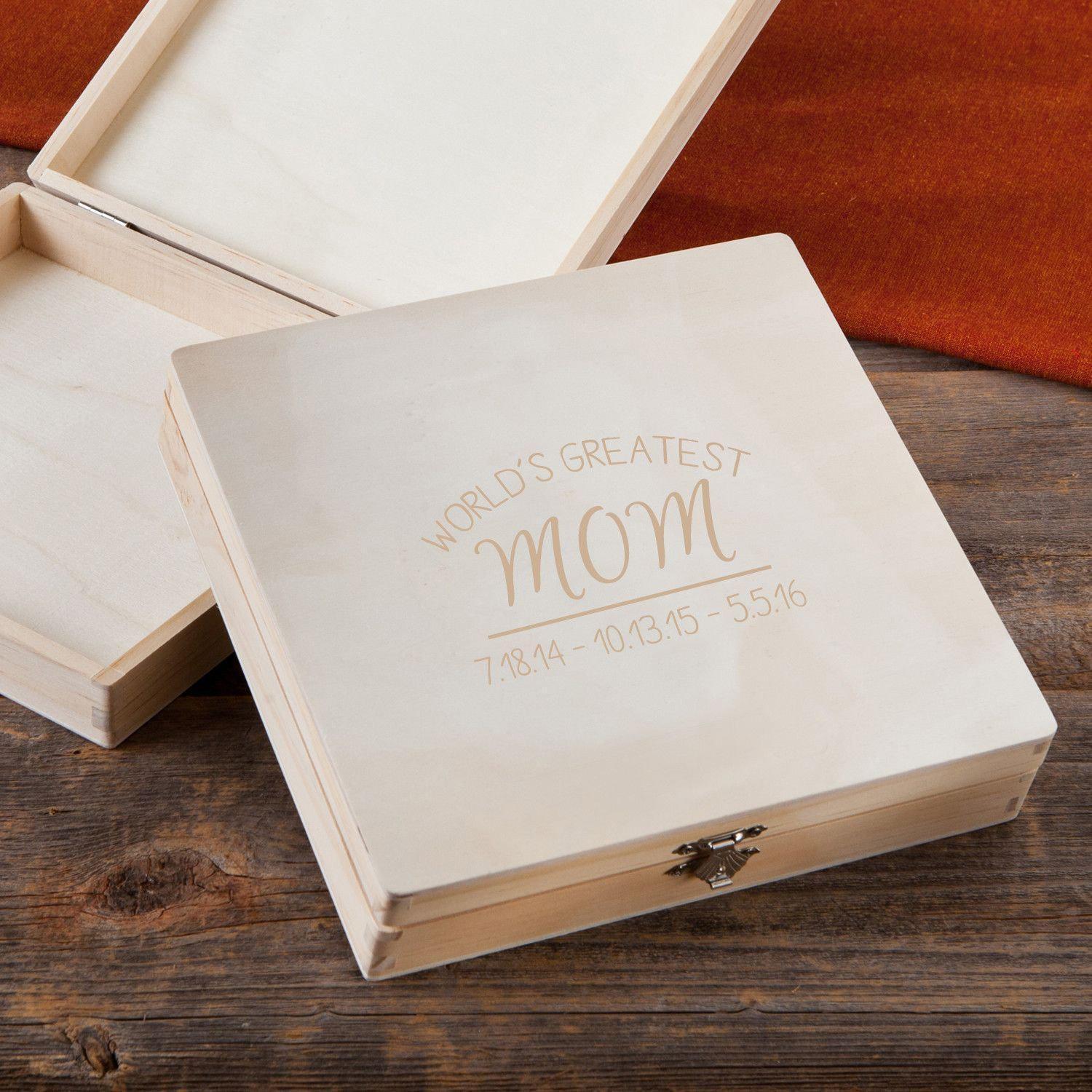 Personalized Mom Gift Box