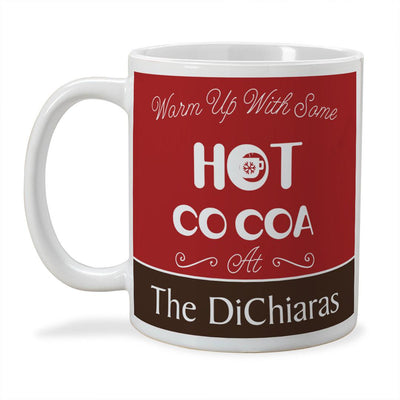 Personalized Hot Cocoa Coffee Mug -  - Gifts For You Now