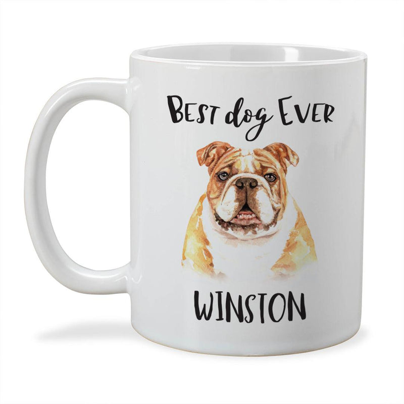 Personalized Choose Your Dog Best Dog Ever Christmas Mug -  - Gifts For You Now