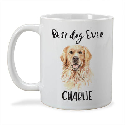 Personalized Choose Your Dog Best Dog Ever Christmas Mug -  - Gifts For You Now