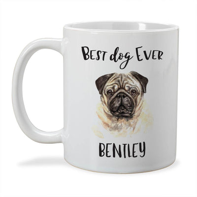 Personalized Choose Your Dog Best Dog Ever Christmas Mug -  - Gifts For You Now