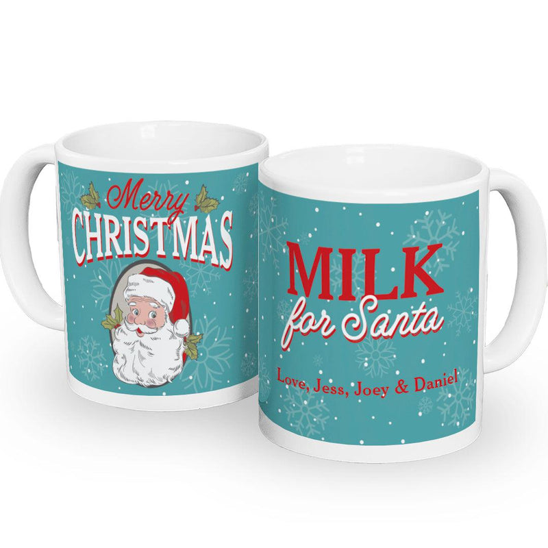 Personalized Cookies and Milk for Santa MUG -  - Gifts For You Now