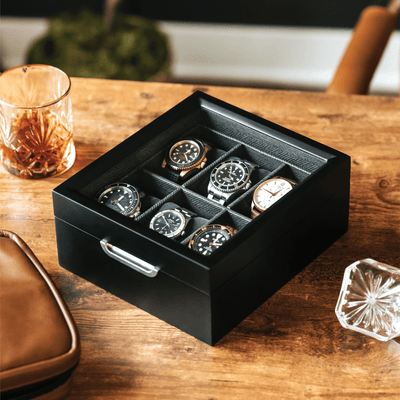 Modern 2x3 Watch Box - 6 Slot - - Case Elegance