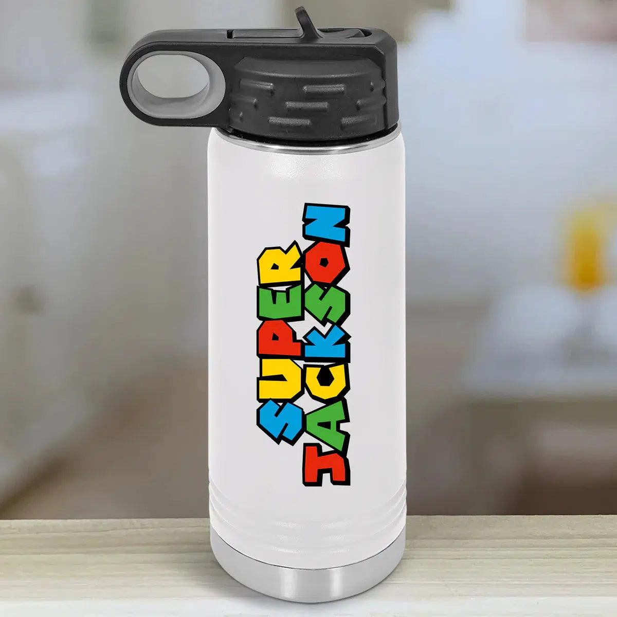 Personalized Water Bottle Tumblers - Super Kids -  - Lazerworx