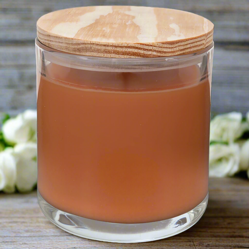 Personalized Bridesmaid Scented Candles - Pumpkin Spice - Lazerworx