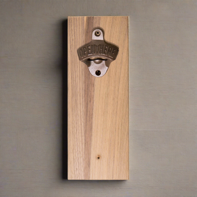 Personalized Wall-Mounted Wooden Bottle Opener -  - Completeful