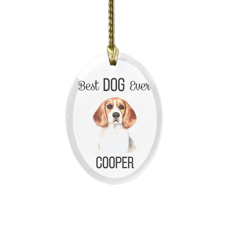 Personalized Choose Your Dog Best Dog Ever Christmas Ornament -  - Gifts For You Now