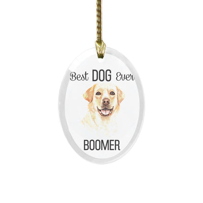 Personalized Choose Your Dog Best Dog Ever Christmas Ornament -  - Gifts For You Now