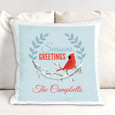 Personalized Cardinal Throw Pillow Sham - 14.5" - Gifts For You Now