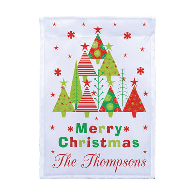 Personalized Christmas Garden Flag -  - Gifts For You Now