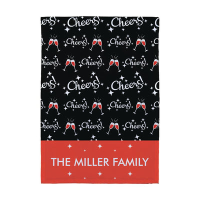 Personalized Christmas Cheers Garden Flag -  - Gifts For You Now