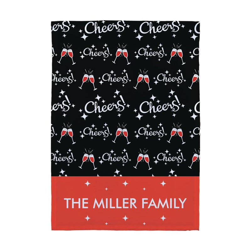 Personalized Christmas Cheers Garden Flag -  - Gifts For You Now