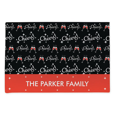 Personalized Christmas Cheers Doormat -  - Gifts For You Now