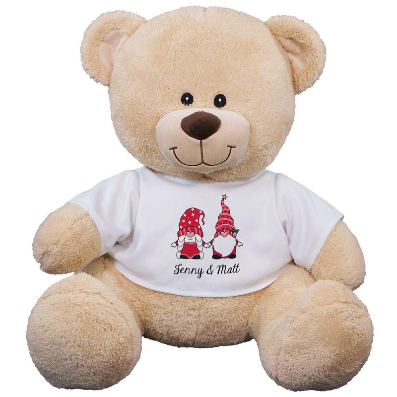 Personalized Names I Love You Gnome Matter What Teddy Bear