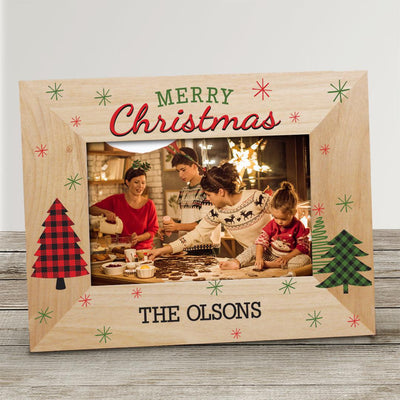 Personalized Merry Christmas Picture Frame -  - Gifts For You Now