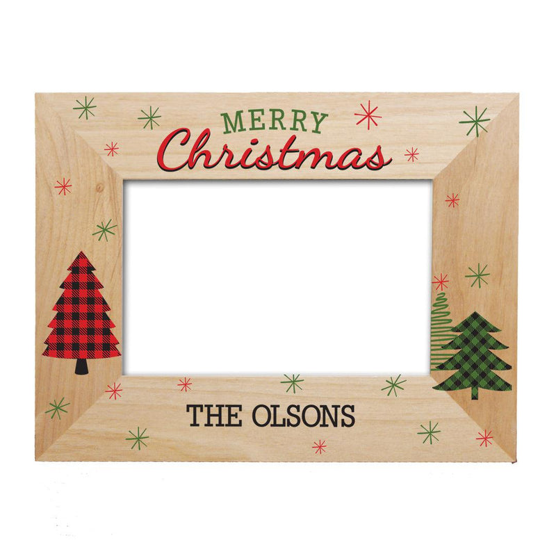 Personalized Merry Christmas Picture Frame