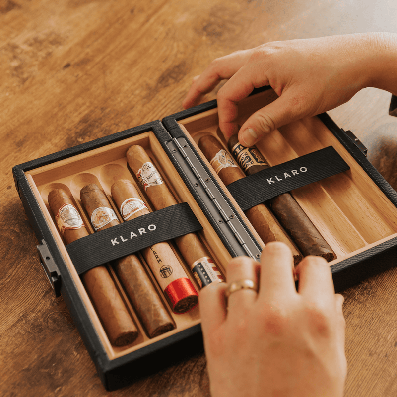 Maxwell 8-Cigar Travel Case - - Case Elegance