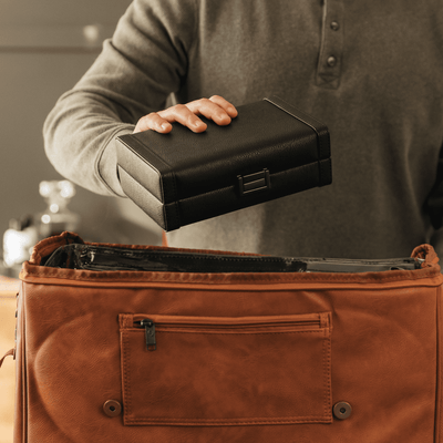 Maxwell 8-Cigar Travel Case - - Case Elegance