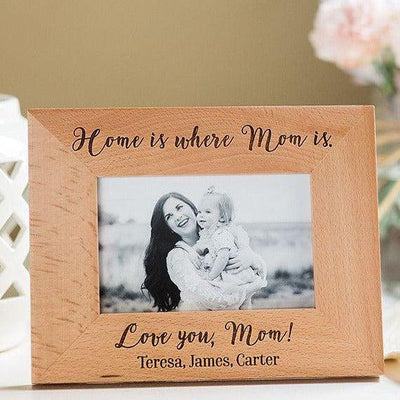 Personalized Wooden Picture Frames for Mom -  - Completeful