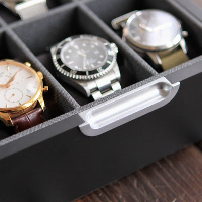 Modern 2x3 Watch Box - 6 Slot - - Case Elegance