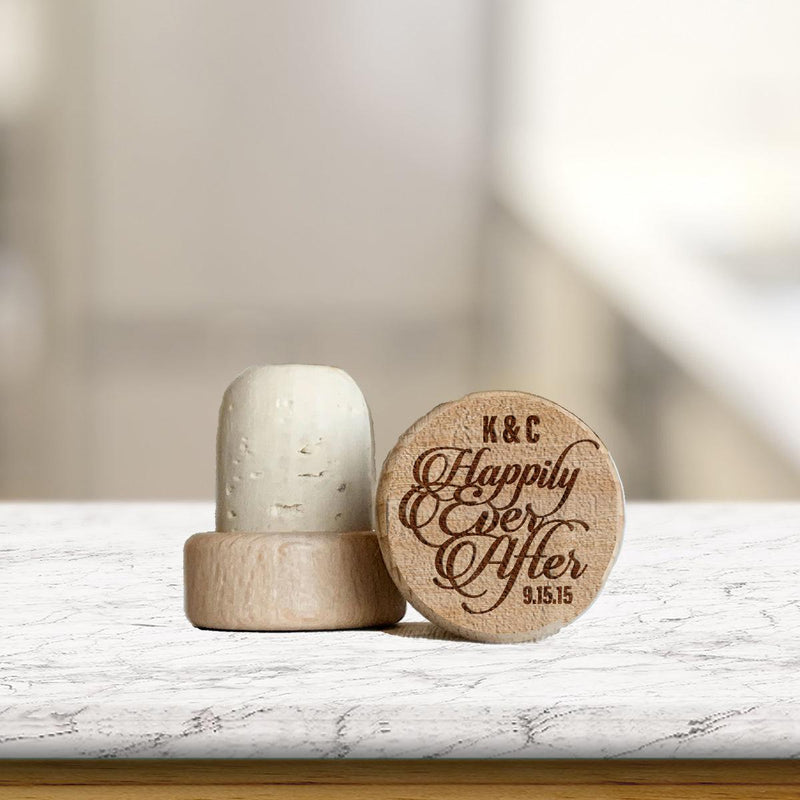 Personalized Wine Cork | Couple -  - Lazerworx