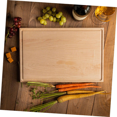 Personalized 11x17 Friendsgiving Cutting Board with Grooves - - Completeful