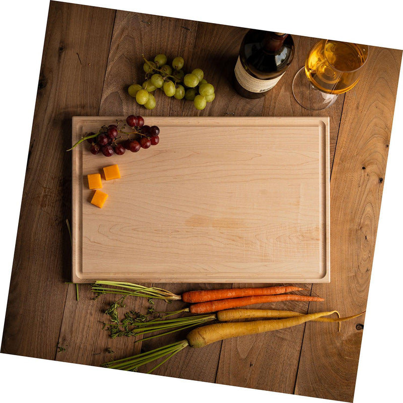 Personalized 11x17 Friendsgiving Cutting Board with Grooves - - Completeful