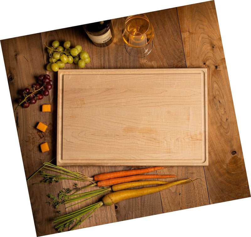 Personalized 11x17 Friendsgiving Cutting Board with Grooves - - Completeful