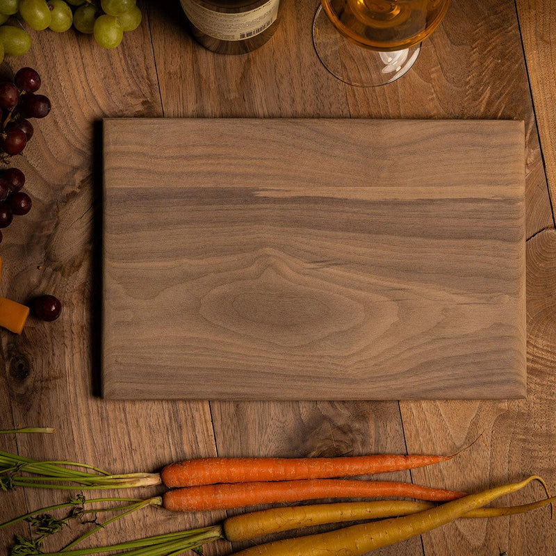 Custom 8x12 Walnut Cutting Board - Custom Logo - - Completeful