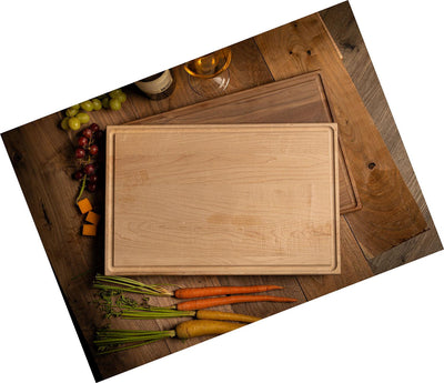 Personalized 11x17 Friendsgiving Cutting Board with Grooves - - Completeful