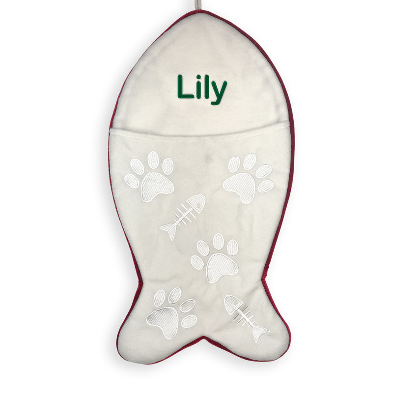 Personalized Cat Holiday Stocking -  - Gifts For You Now