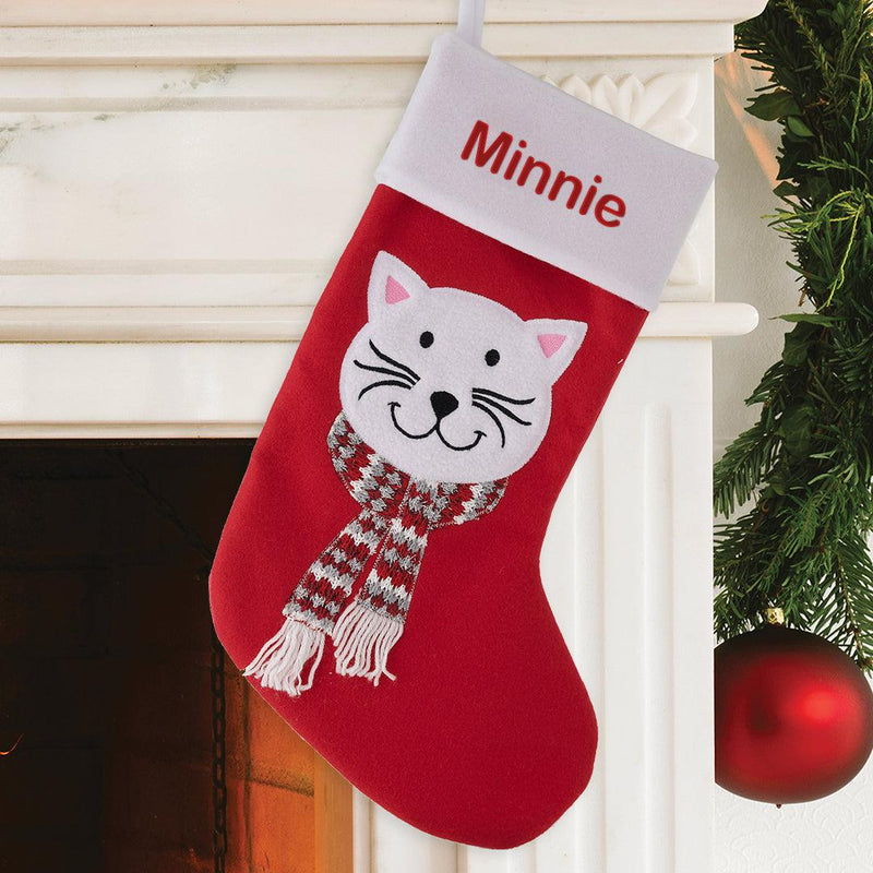 Personalized Cat Stocking -  - Gifts For You Now