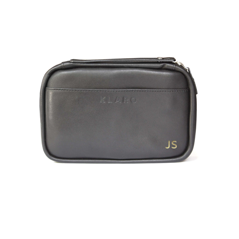 Flint Travel Leather Cigar Case - - Case Elegance