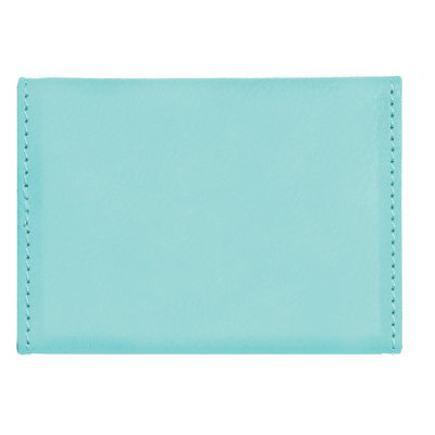 Personalized Business Card Holder - Teal - Completeful