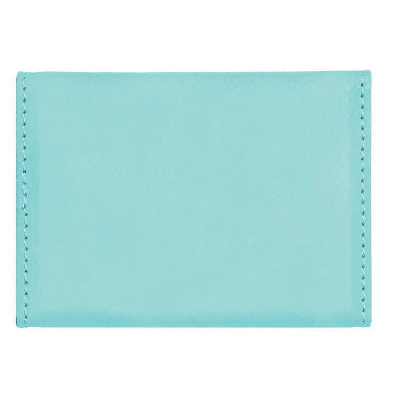 Personalized Business Card Holder - Teal - Completeful