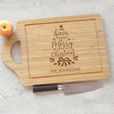 Personalized Have Yourself A Merry Little Christmas Cheese Board -  - Gifts For You Now