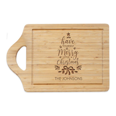 Personalized Have Yourself A Merry Little Christmas Cheese Board -  - Gifts For You Now