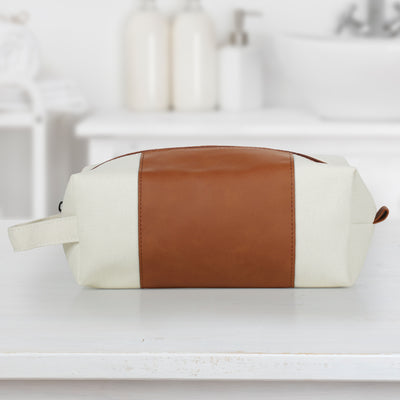 Personalized Vegan Leather Toiletry Bags