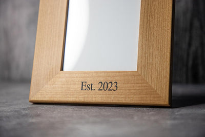 Personalized Wooden Picture Frames for Mom -  - Completeful