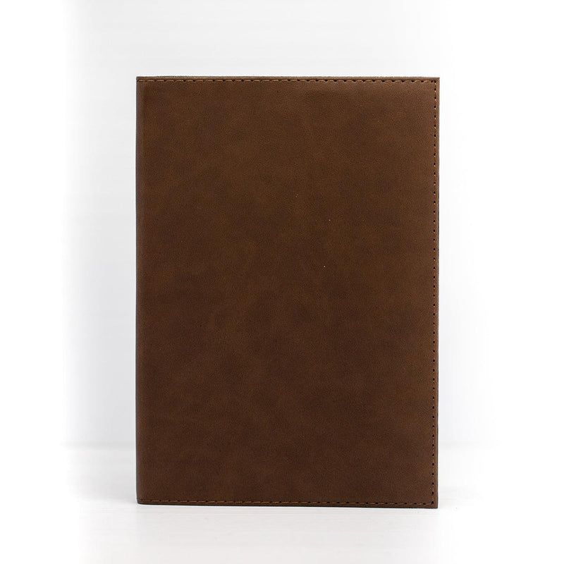 Personalized Soft Cover Journals - Dark Brown - Completeful