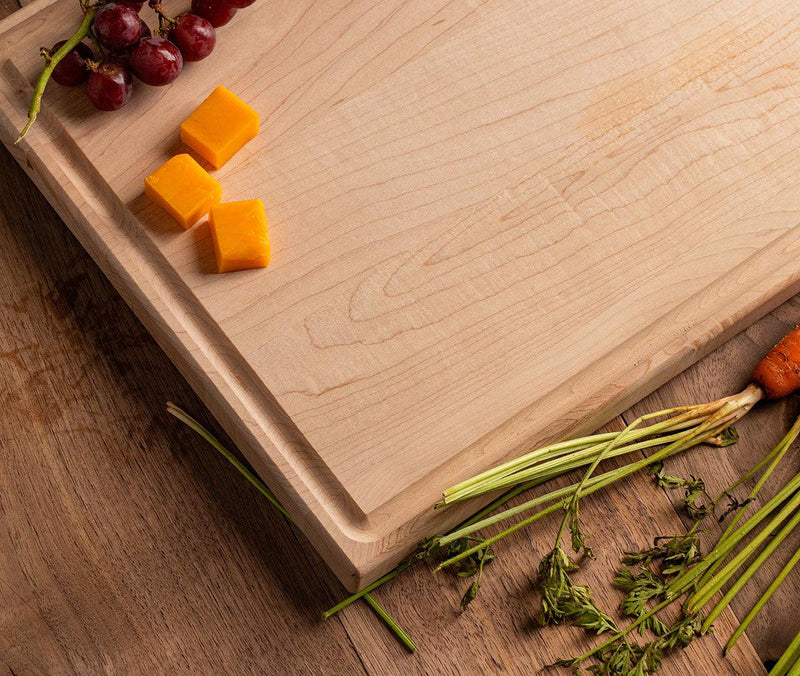 Personalized 11x17 Friendsgiving Cutting Board with Grooves - - Completeful