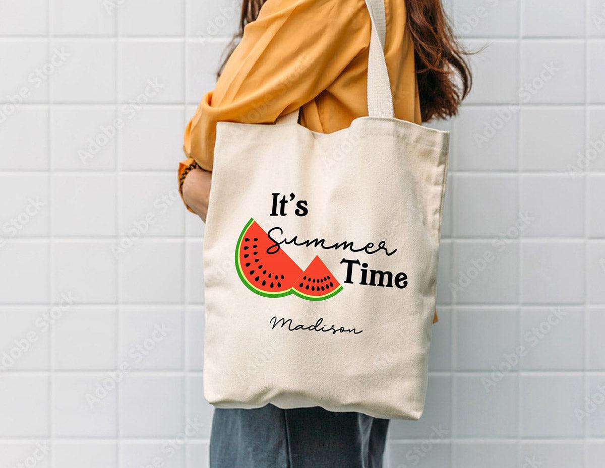 Personalized Summer Tote Bags -  - Wingpress Designs