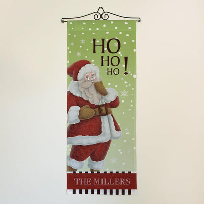 Personalized Vintage Santa Wall Hanger -  - Gifts For You Now