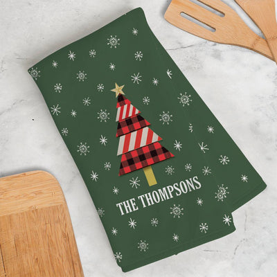 Personalized Christmas Tree Towel -  - Gifts For You Now