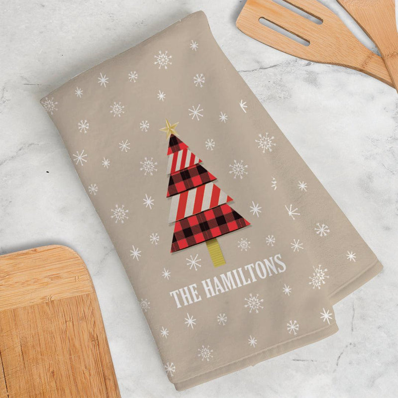 Personalized Christmas Tree Towel -  - Gifts For You Now