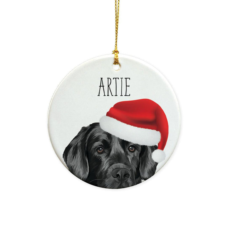 Personalized Choose Your Dog Water Color Christmas Ornament -  - Gifts For You Now