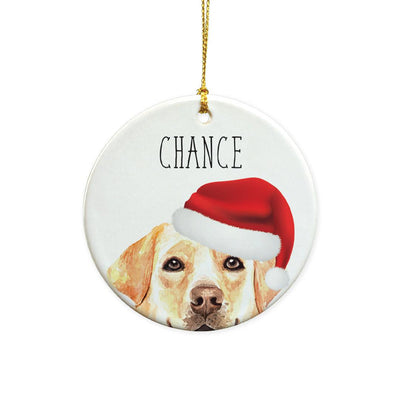 Personalized Choose Your Dog Water Color Christmas Ornament -  - Gifts For You Now