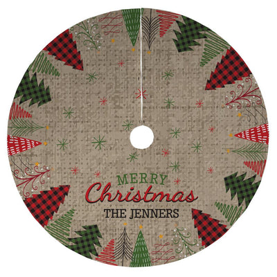 Personalized Christmas Tree Skirt -  - Gifts For You Now