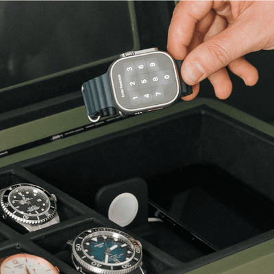 Military Modular Watch Box - 10 Slot - - Case Elegance