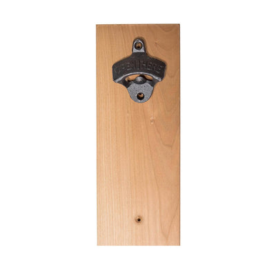 Personalized Wall-Mounted Wooden Bottle Opener -  - Completeful